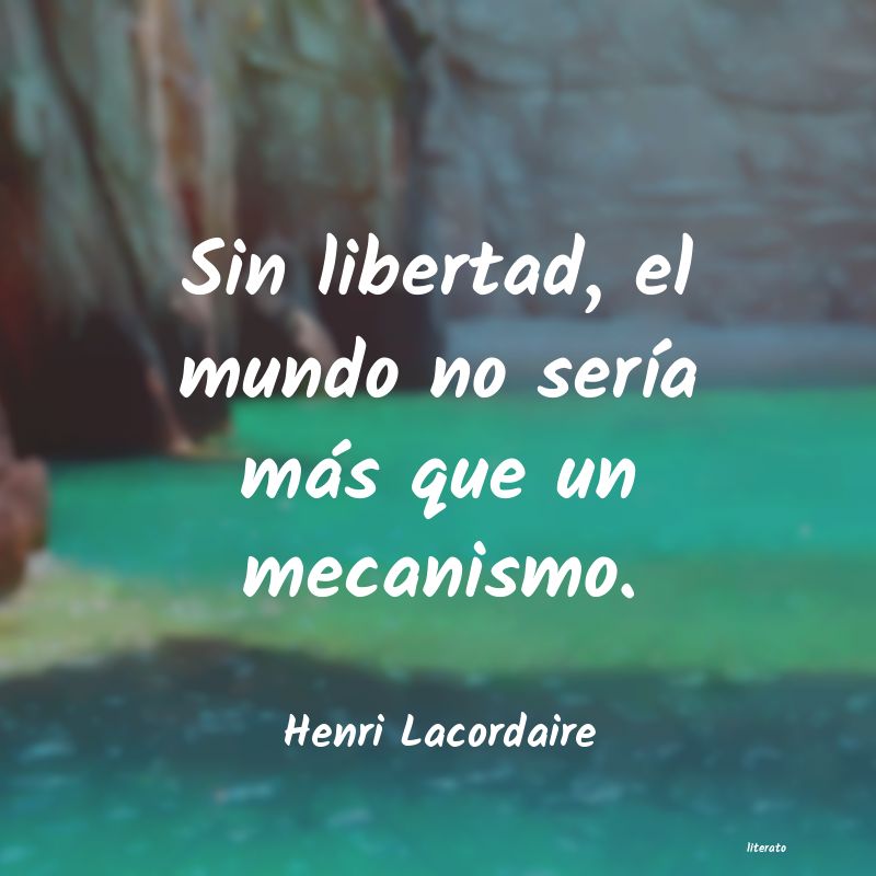 Frases de Henri Lacordaire