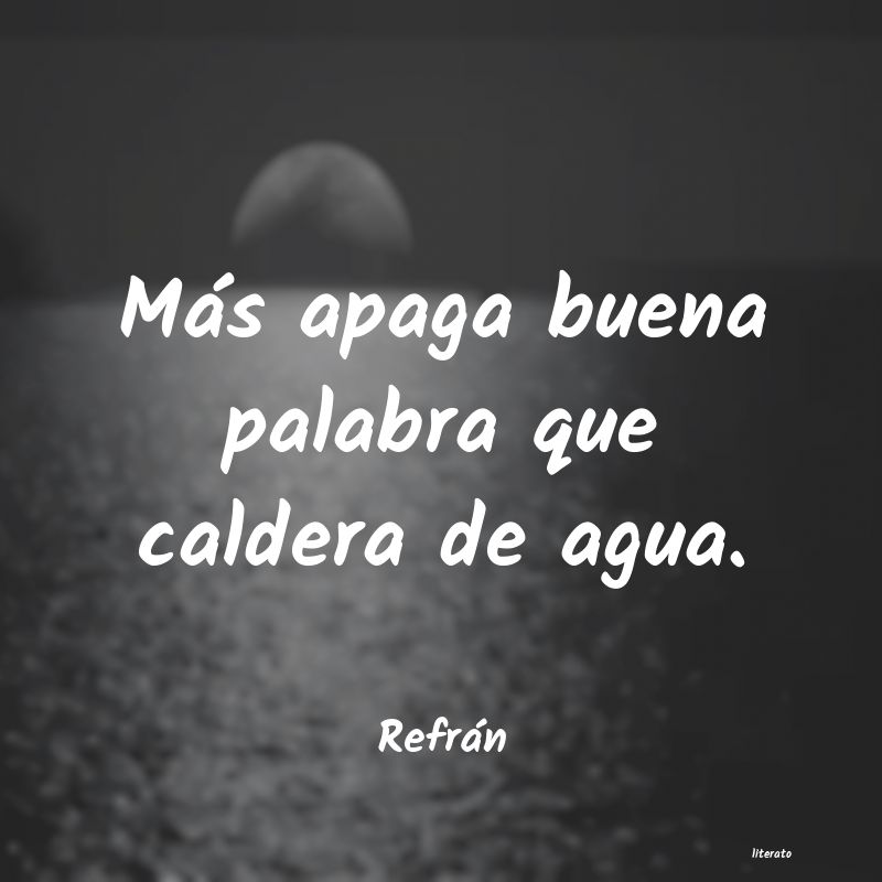 Frases de Refrán