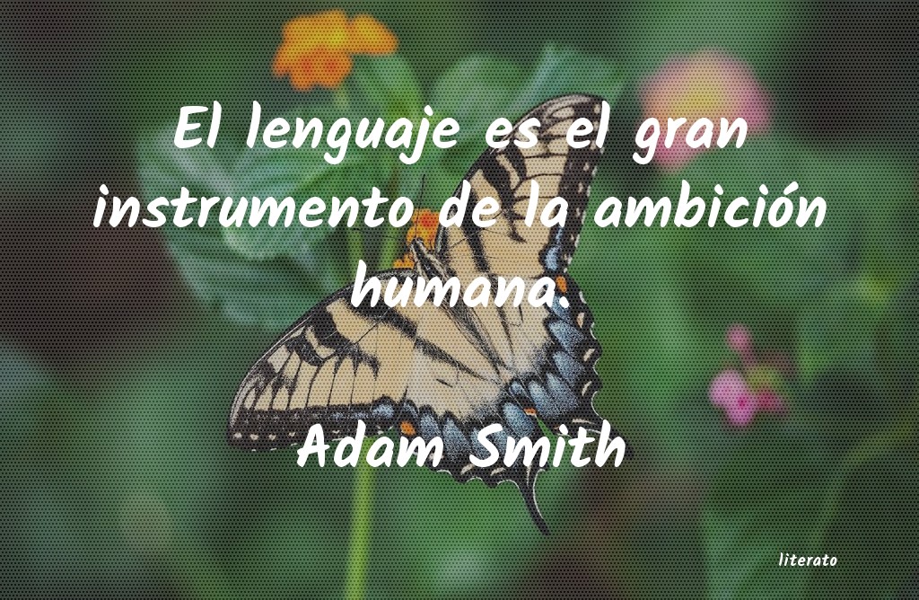 Frases de Adam Smith