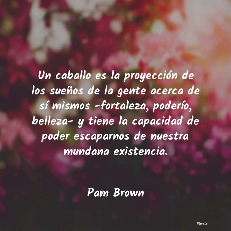 Frases de Pam Brown