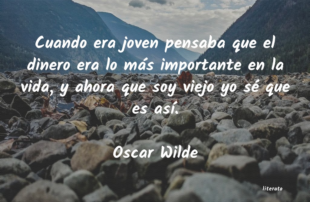 frases de Oscar Wilde
