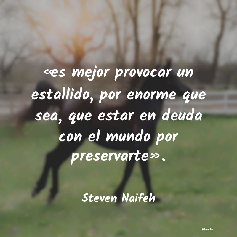 Frases de Steven Naifeh