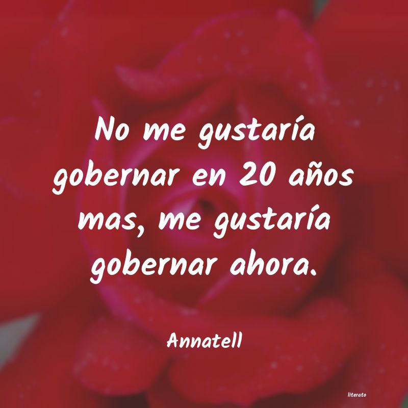 Frases de Annatell