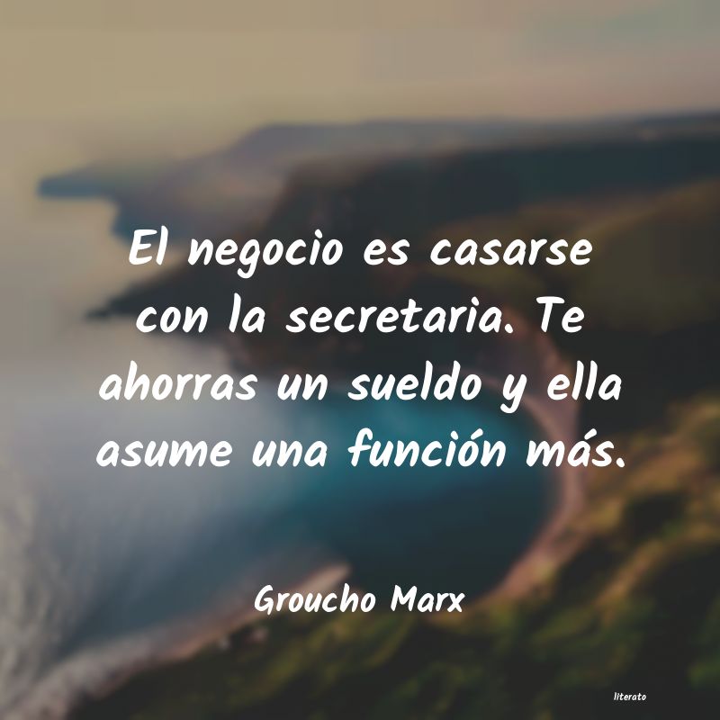 frases de Groucho Marx