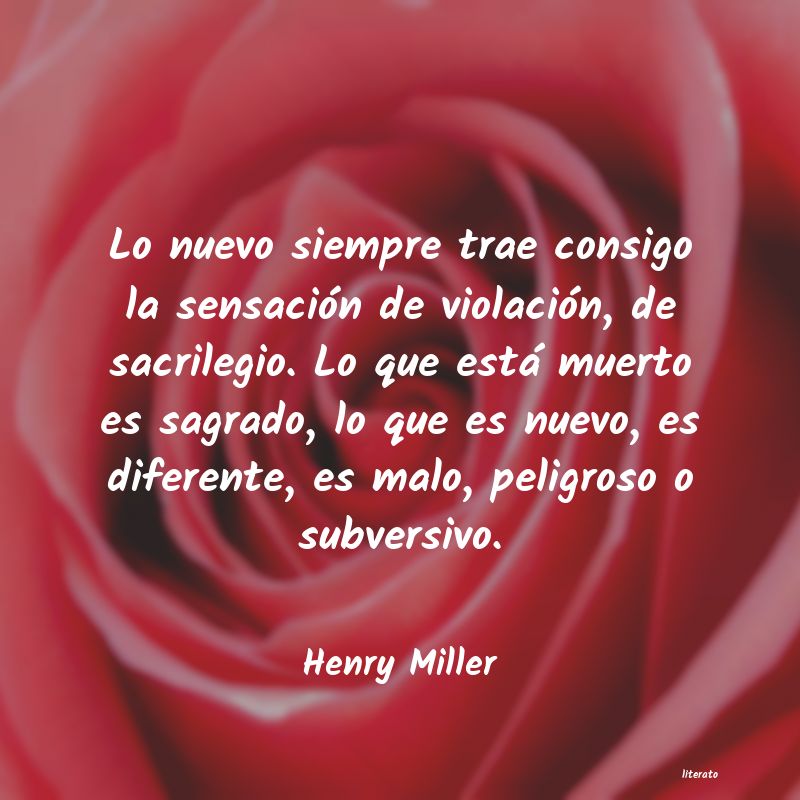 Frases de Henry Miller