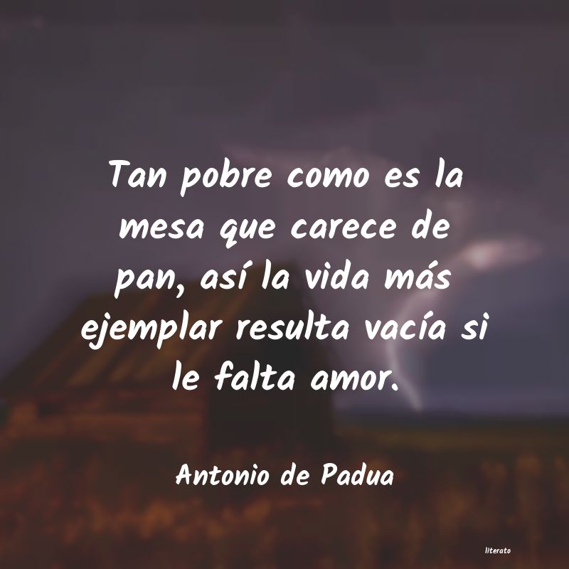 Frases de Antonio de Padua