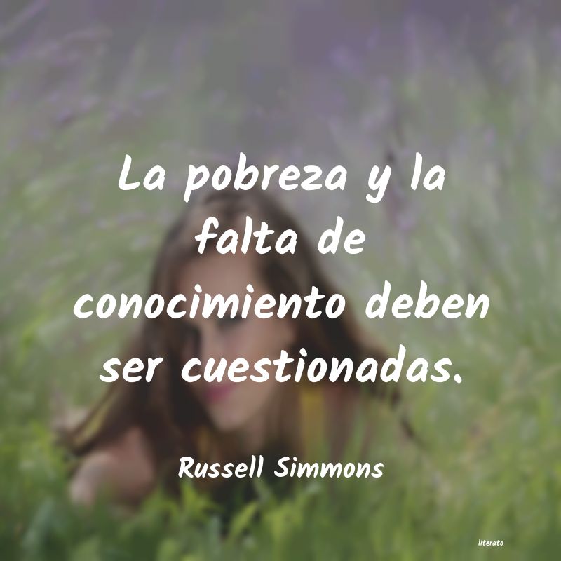 Frases de Russell Simmons