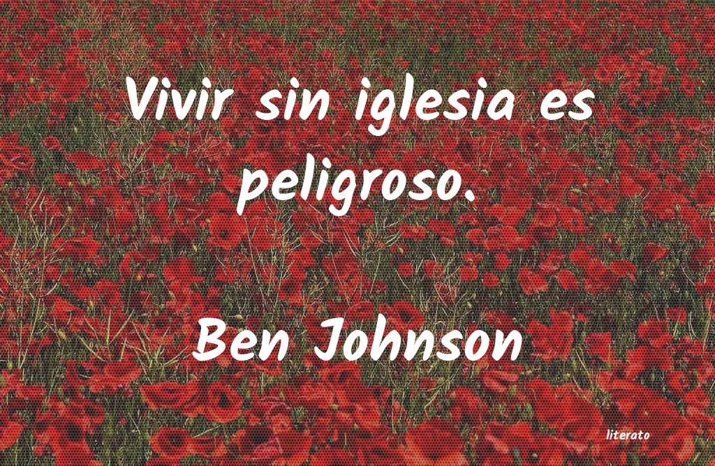 frases de Ben Johnson
