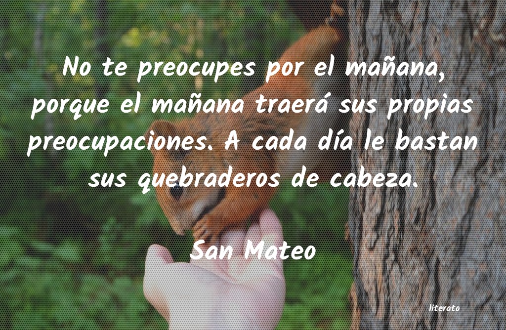 Frases de San Mateo