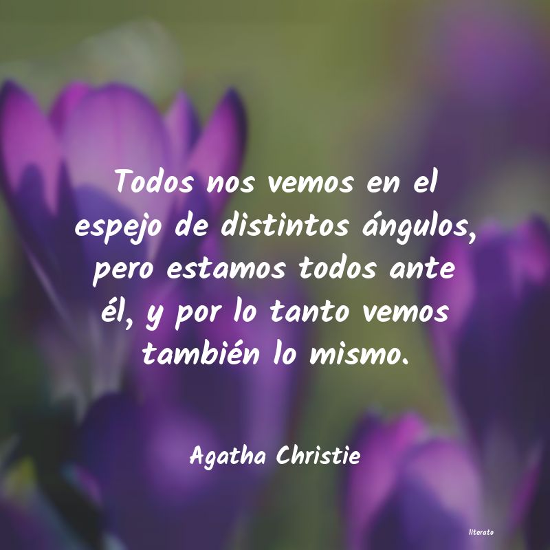 frases de Agatha Christie