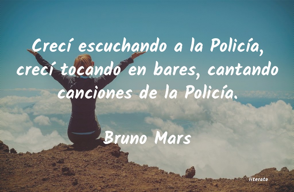 Frases de Bruno Mars
