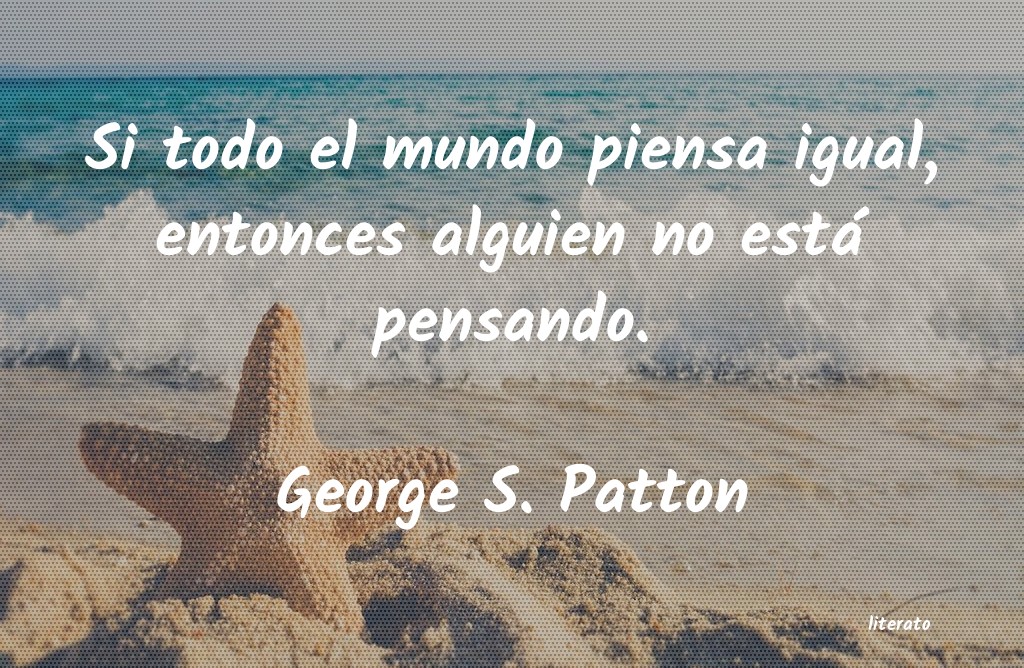 frases de George S. Patton