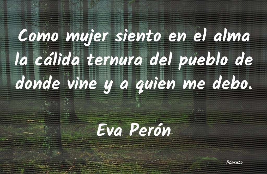 frases de Eva Perón