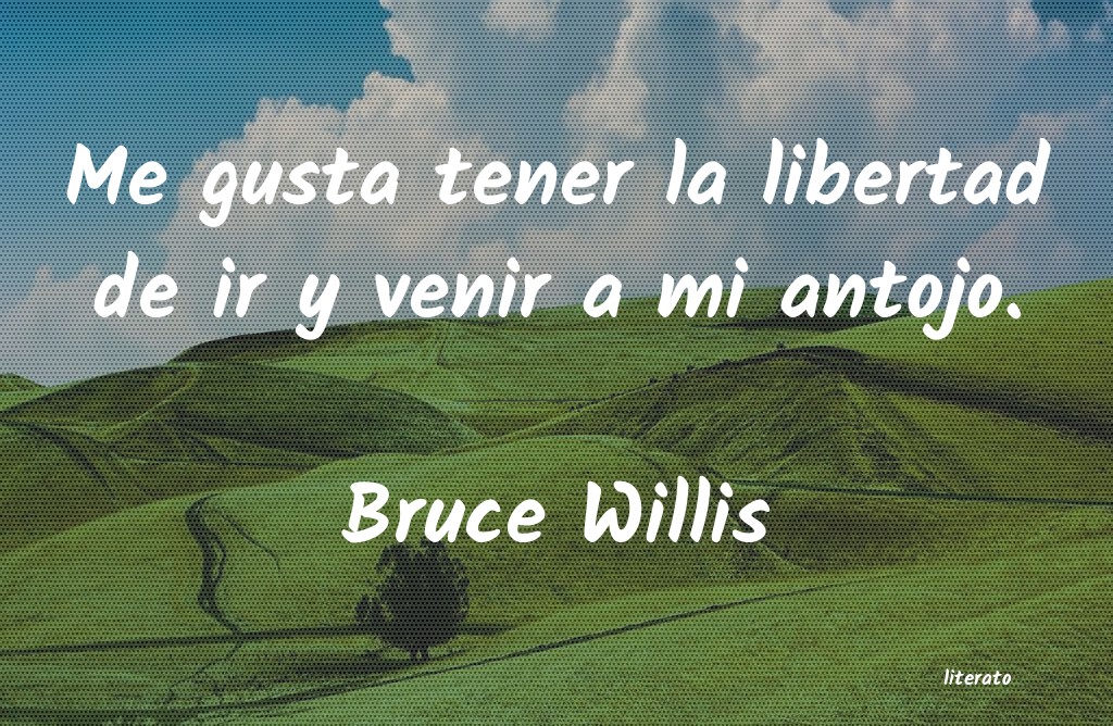 Frases de Bruce Willis