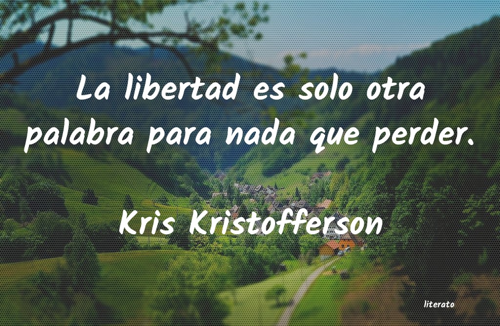 frases de Kris Kristofferson