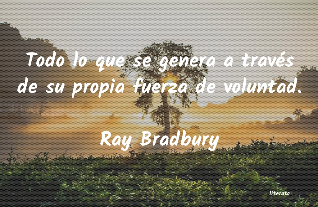 frases de Ray Bradbury