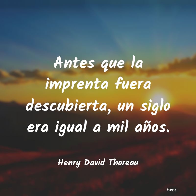 Frases de Henry David Thoreau