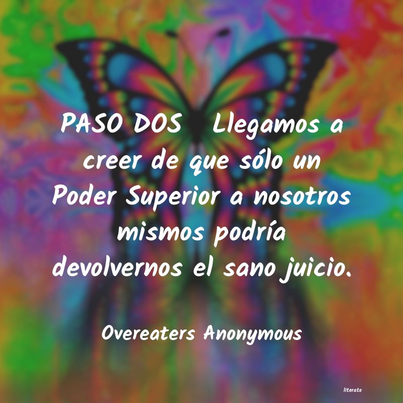 Frases de Overeaters Anonymous