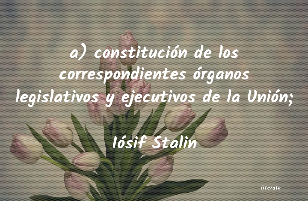 Frases de Iósif Stalin