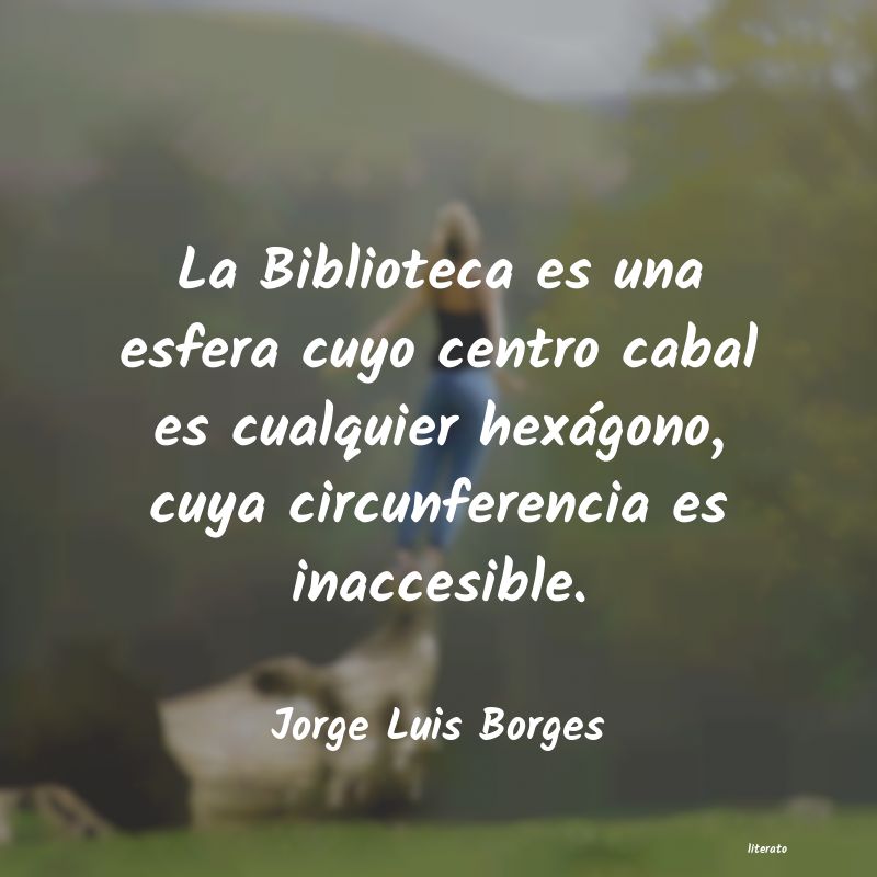 Frases de Jorge Luis Borges