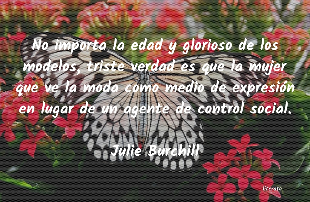 frases de Julie Burchill
