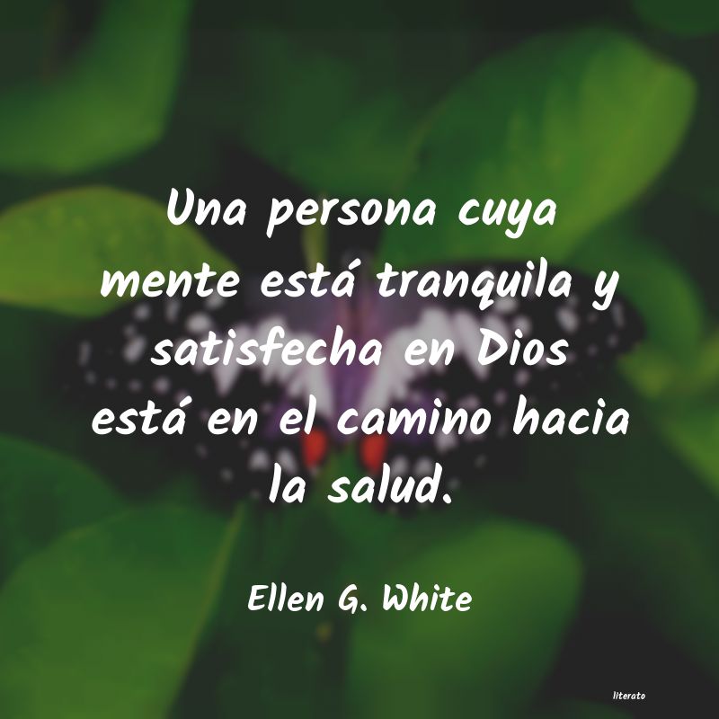 frases de Ellen G. White