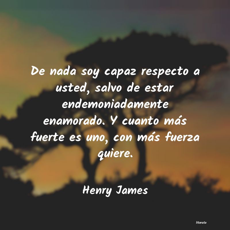 frases de Henry James