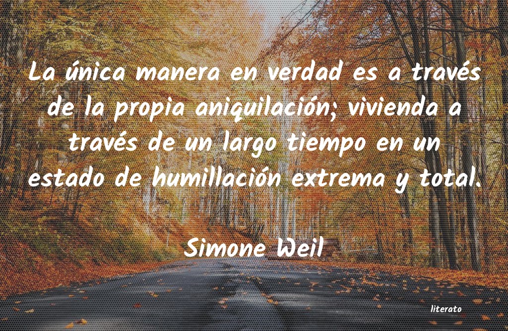 Frases de Simone Weil