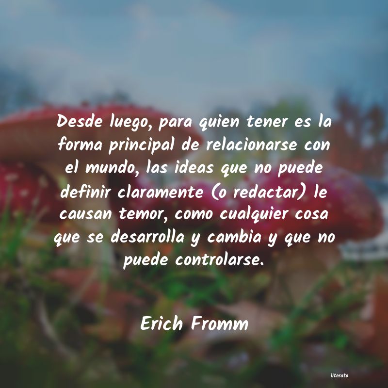 Frases de Erich Fromm