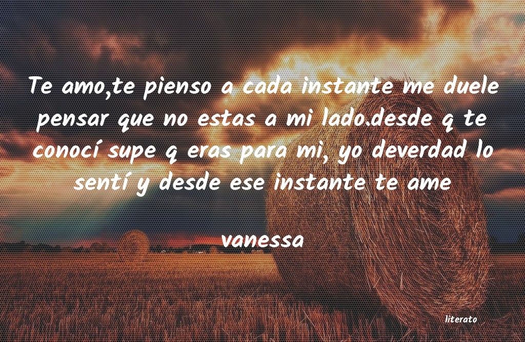 frases de vanessa