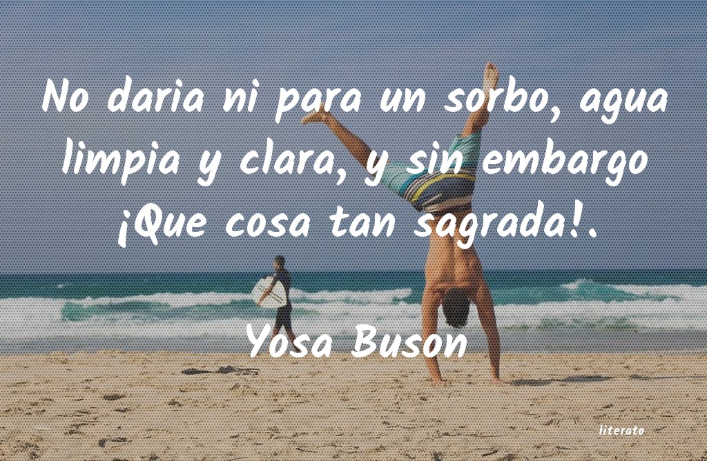 Frases de Yosa Buson