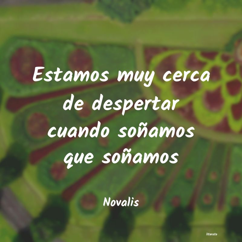 frases de Novalis