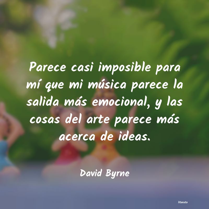 Frases de David Byrne