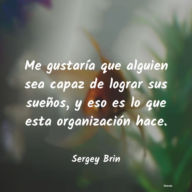 Frases de Sergey Brin