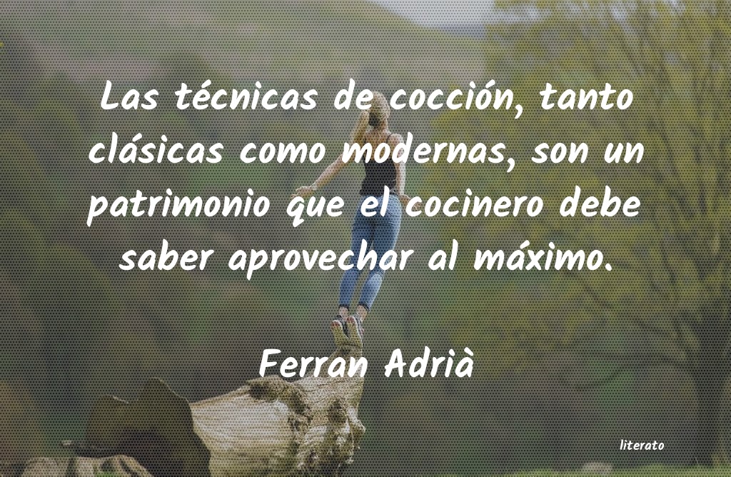 Frases de Ferran Adrià