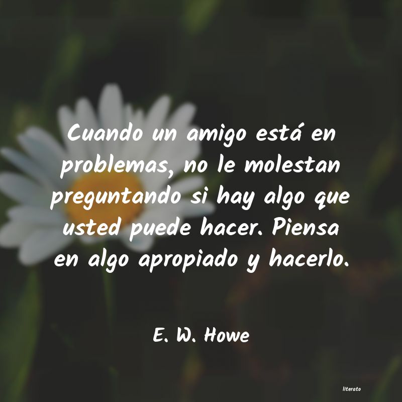 frases de E. W. Howe