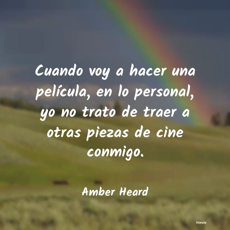 frases de Amber Heard