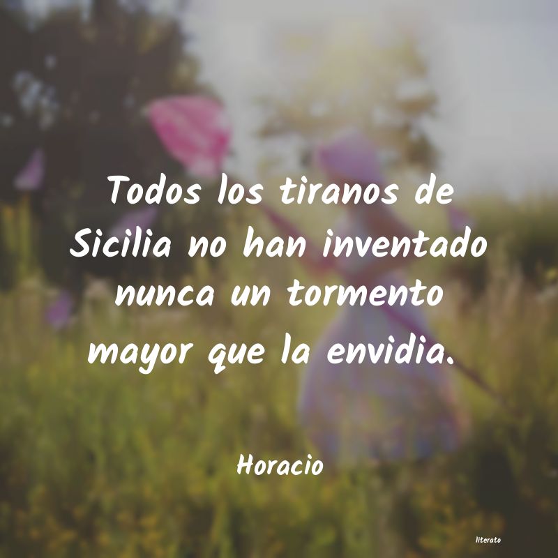 frases de Horacio