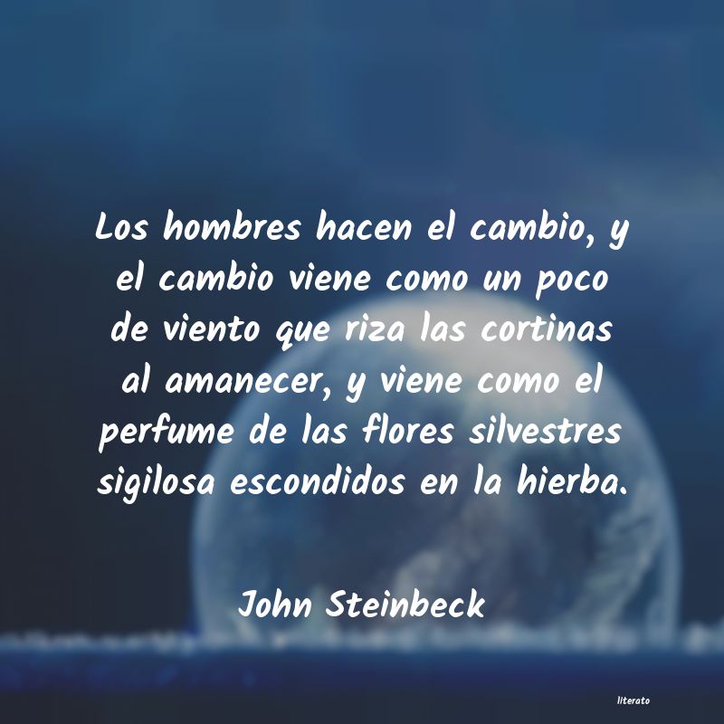 Frases de John Steinbeck