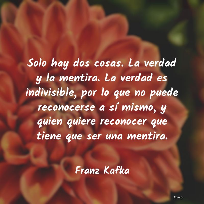frases de Franz Kafka
