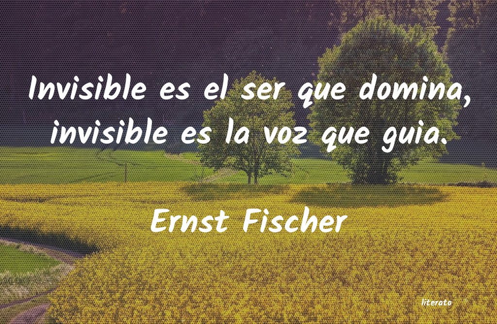 frases de ernest fischer