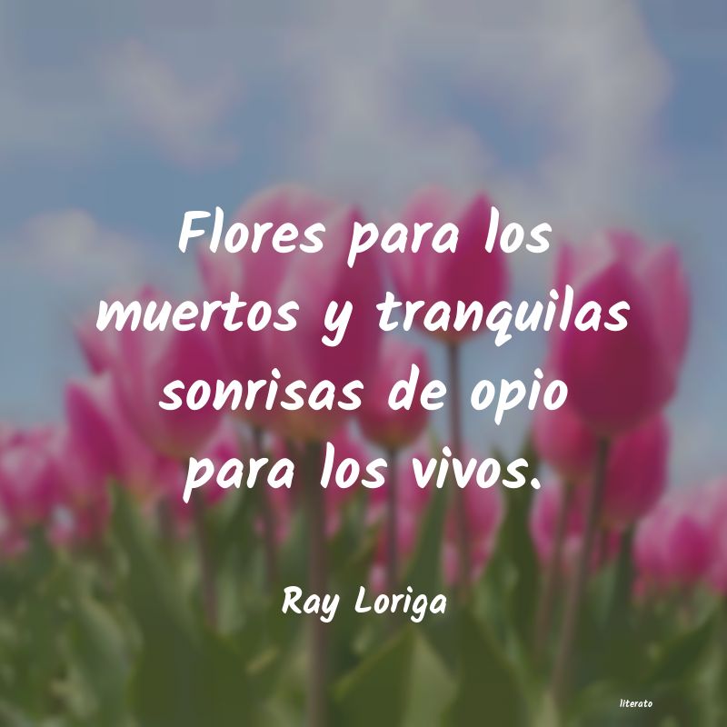 dedicatoria para muertos
