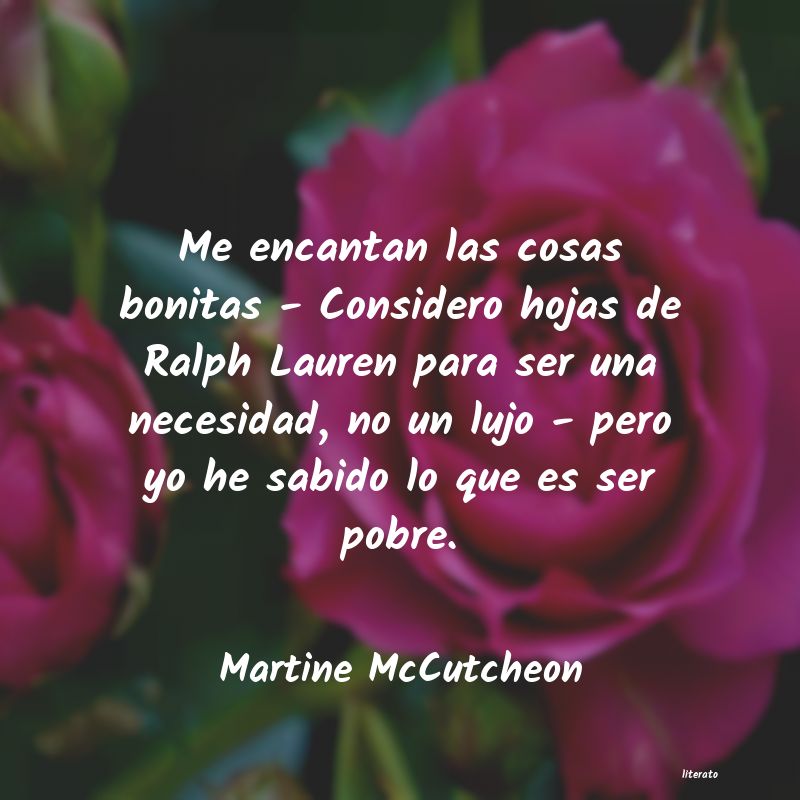 Frases de Martine McCutcheon