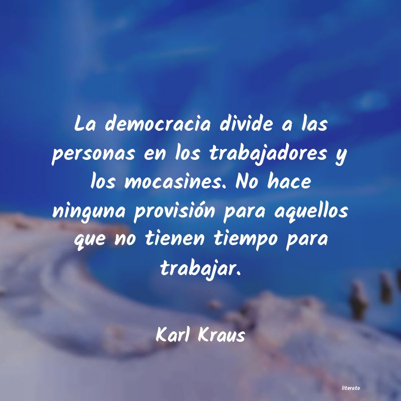 Frases de Karl Kraus