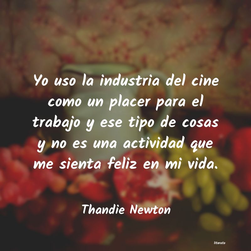 Frases de Thandie Newton