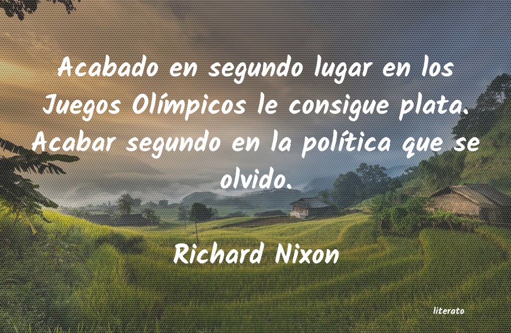 frases de Richard Nixon