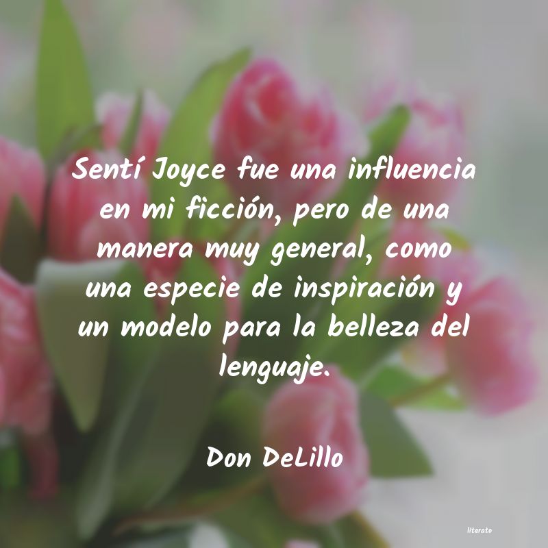 Frases de Don DeLillo