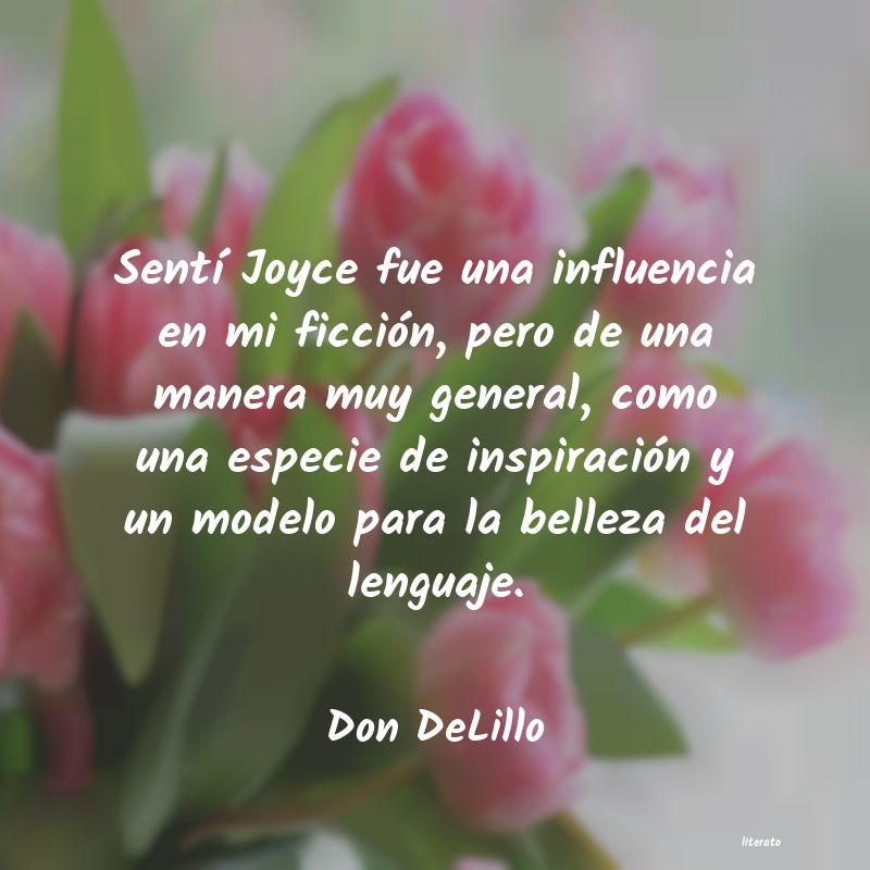 frases de Don DeLillo