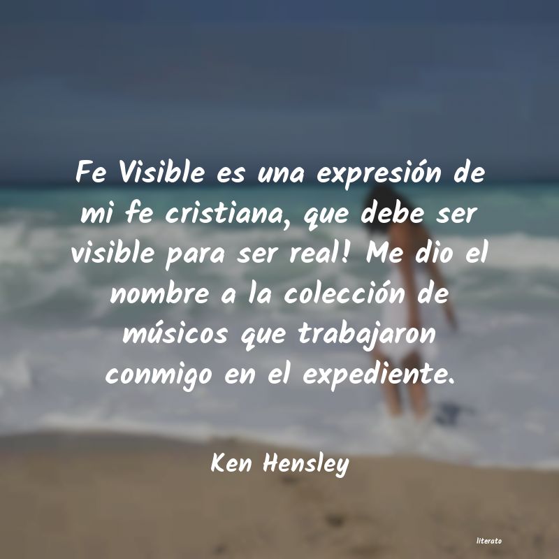 Frases de Ken Hensley