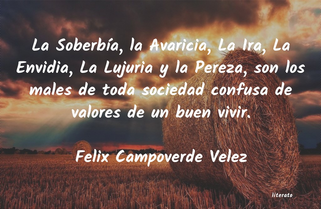 frases de Felix Campoverde Velez